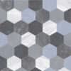 Pro Tex Hexagonal Blue Vinyl