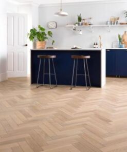 Woodpecker Goodrich Oak Parquet - Ecru Oak