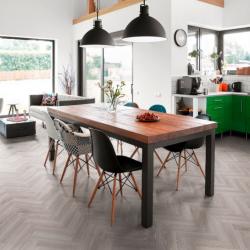 Luvanto Herringbone Design - Pearl Oak