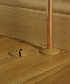 Plastic Wood Effect Pipe Covers